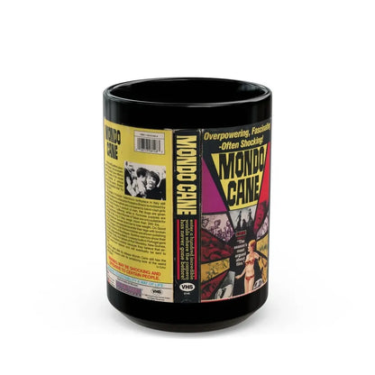 Mondo Cane (VHS COVER) - Black Coffee Mug 15oz - Go Mug Yourself