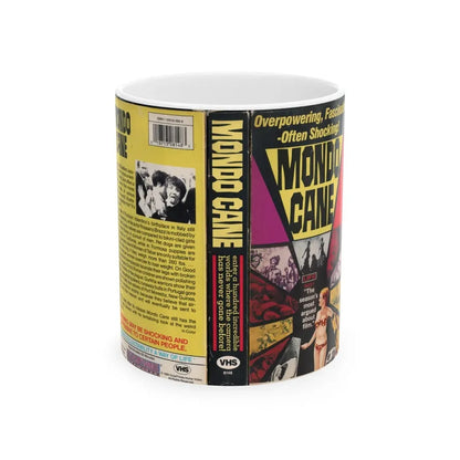 Mondo Cane (VHS COVER) - White Coffee Mug 11oz - Go Mug Yourself