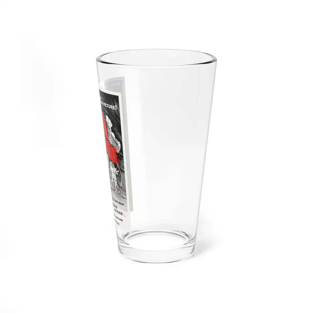 MONDO KEYHOLE 1966 Movie Poster - Pint Glass 16oz - Go Mug Yourself