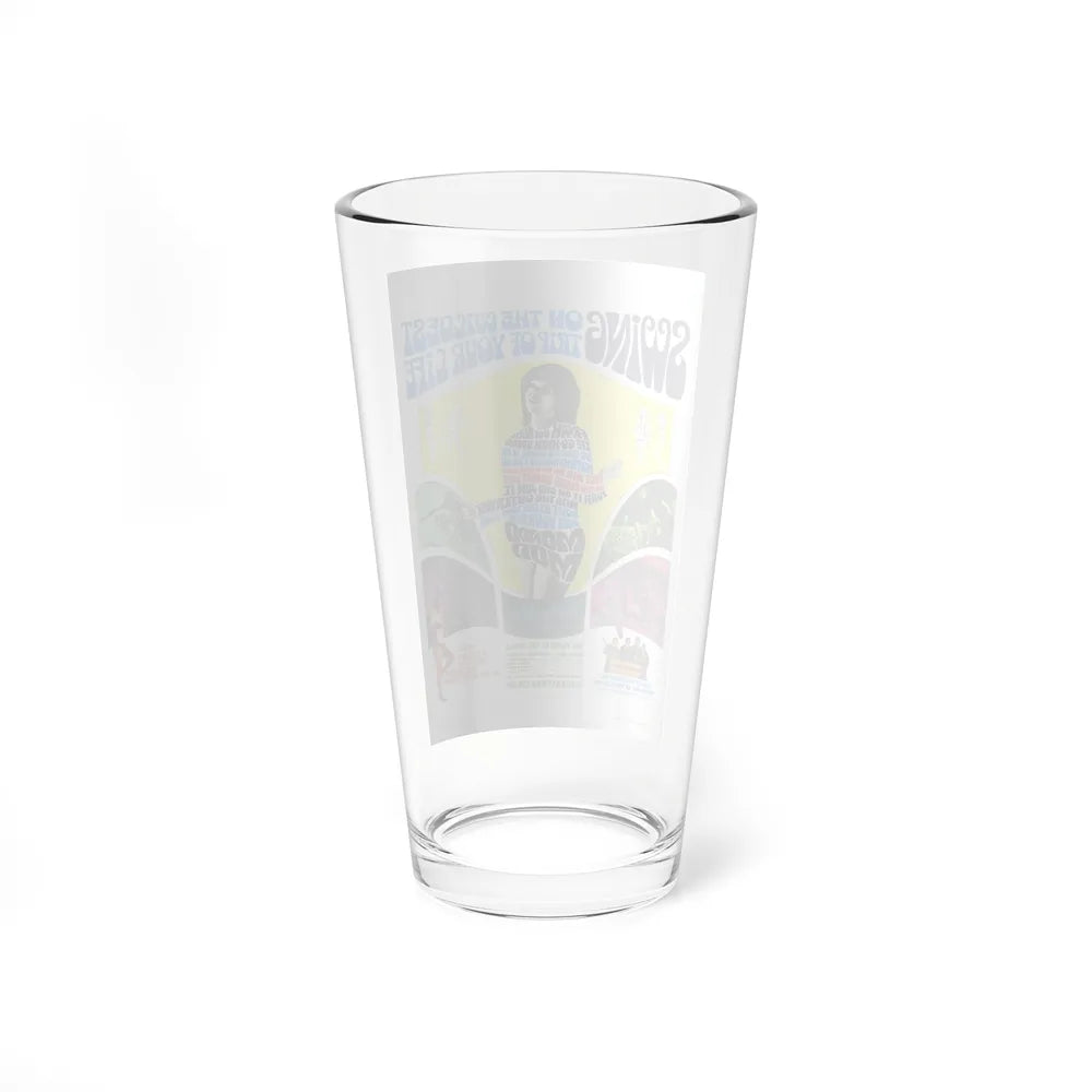 MONDO MOD 1967 Movie Poster - Pint Glass 16oz-Go Mug Yourself