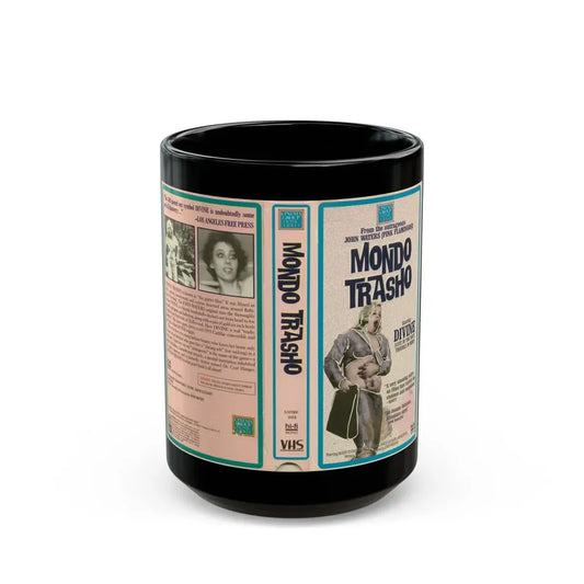 MONDO TRASHO (VHS COVER) - Black Coffee Mug 15oz - Go Mug Yourself