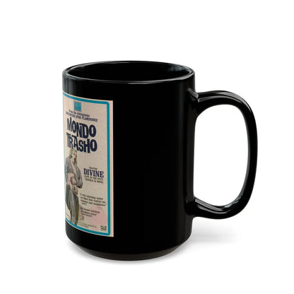 MONDO TRASHO (VHS COVER) - Black Coffee Mug-Go Mug Yourself