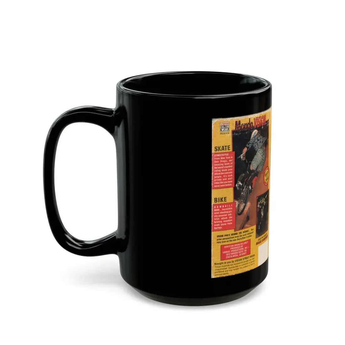 MONDO VISION (VHS COVER) - Black Coffee Mug - Go Mug Yourself