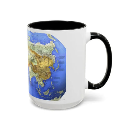 Mongol Khans and Their Legacy (1996) (Map) Accent Coffee Mug - Go Mug Yourself