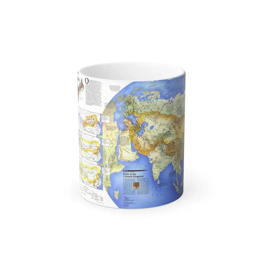 Mongol Khans and Their Legacy (1996) (Map) Color Changing Mug 11oz Default Title - Go Mug Yourself