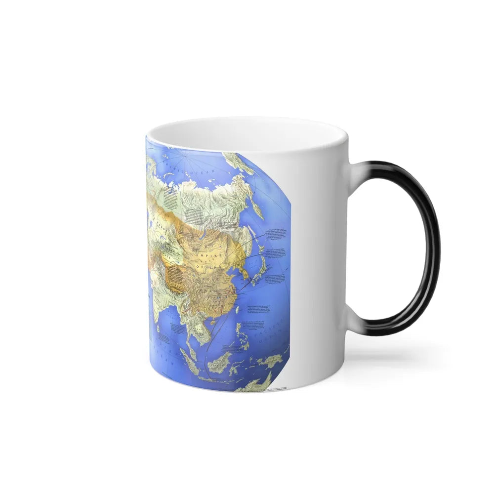 Mongol Khans and Their Legacy (1996) (Map) Color Changing Mug 11oz-Go Mug Yourself