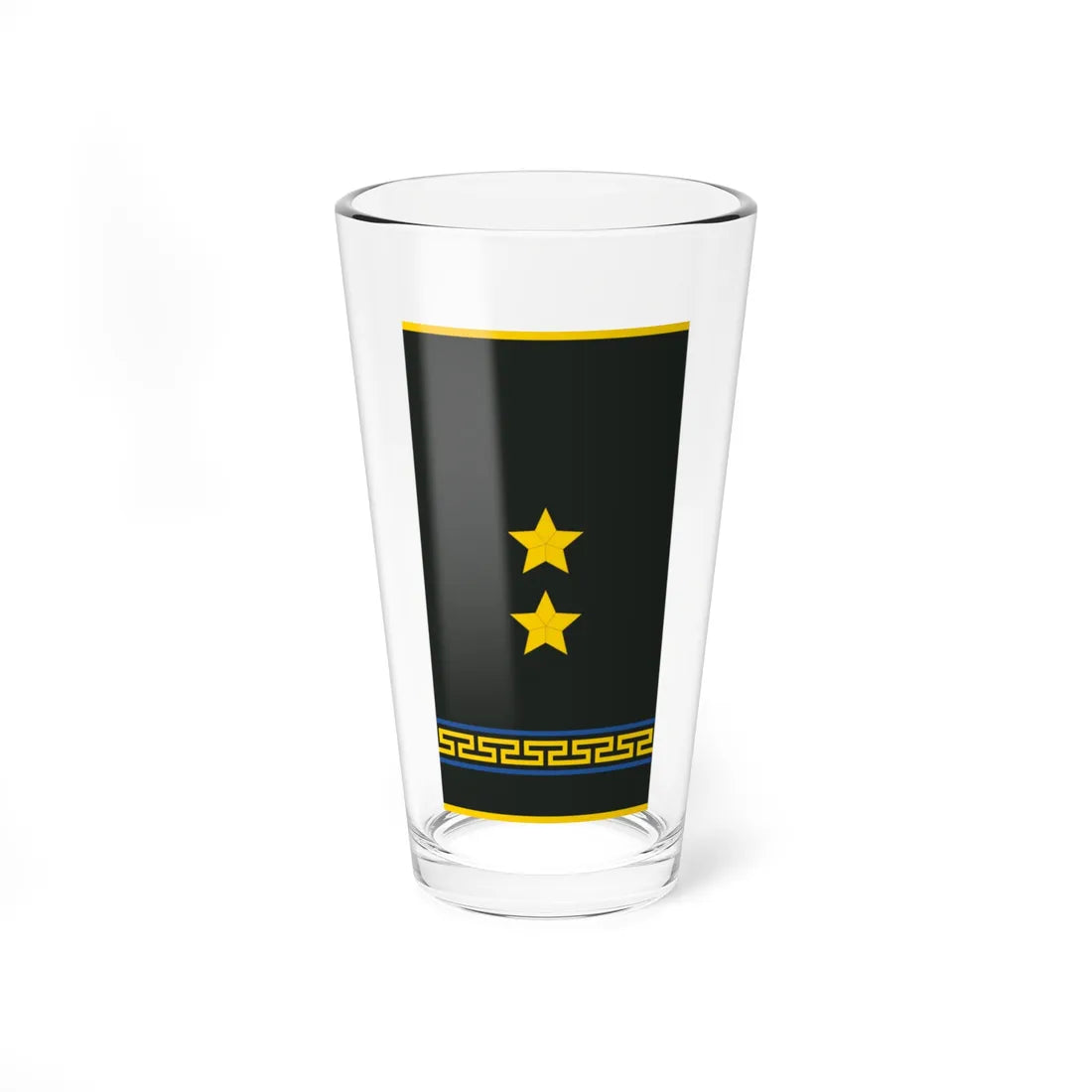 Mongolian Air force 2LT shirt (Mongolia) (Military Rank) Pint Glass 16oz 16oz - Go Mug Yourself