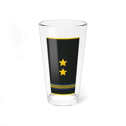 Mongolian Air force 2LT shirt (Mongolia) (Military Rank) Pint Glass 16oz 16oz - Go Mug Yourself