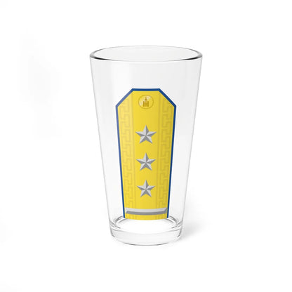 Mongolian Air force COL parade (Mongolia) (Military Rank) Pint Glass 16oz 16oz - Go Mug Yourself
