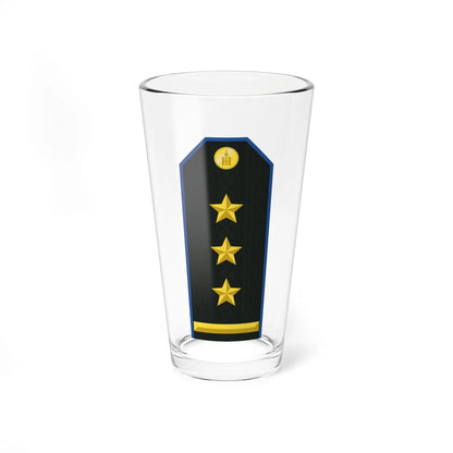 Mongolian Air force COL service (Mongolia) (Military Rank) Pint Glass 16oz 16oz - Go Mug Yourself