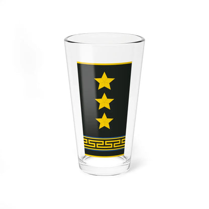 Mongolian Air force COL shirt (Mongolia) (Military Rank) Pint Glass 16oz 16oz - Go Mug Yourself
