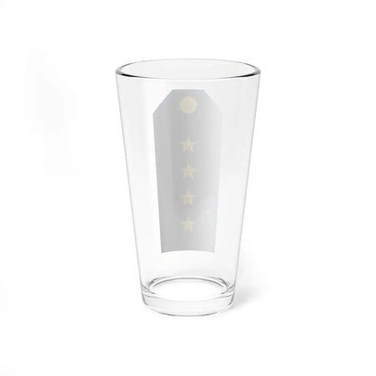 Mongolian Air force CPT service (Mongolia) (Military Rank) Pint Glass 16oz - Go Mug Yourself