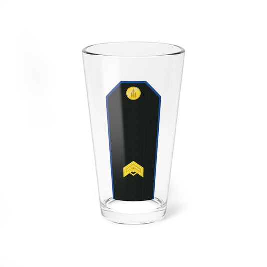Mongolian Air force JSG service (Mongolia) (Military Rank) Pint Glass 16oz 16oz - Go Mug Yourself