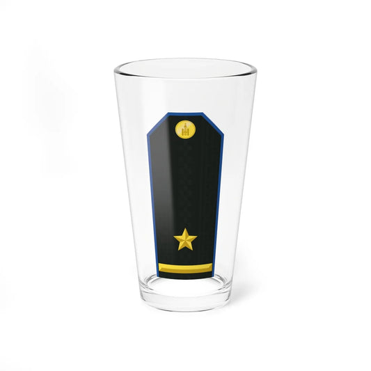 Mongolian Air force MAJ service (Mongolia) (Military Rank) Pint Glass 16oz 16oz - Go Mug Yourself
