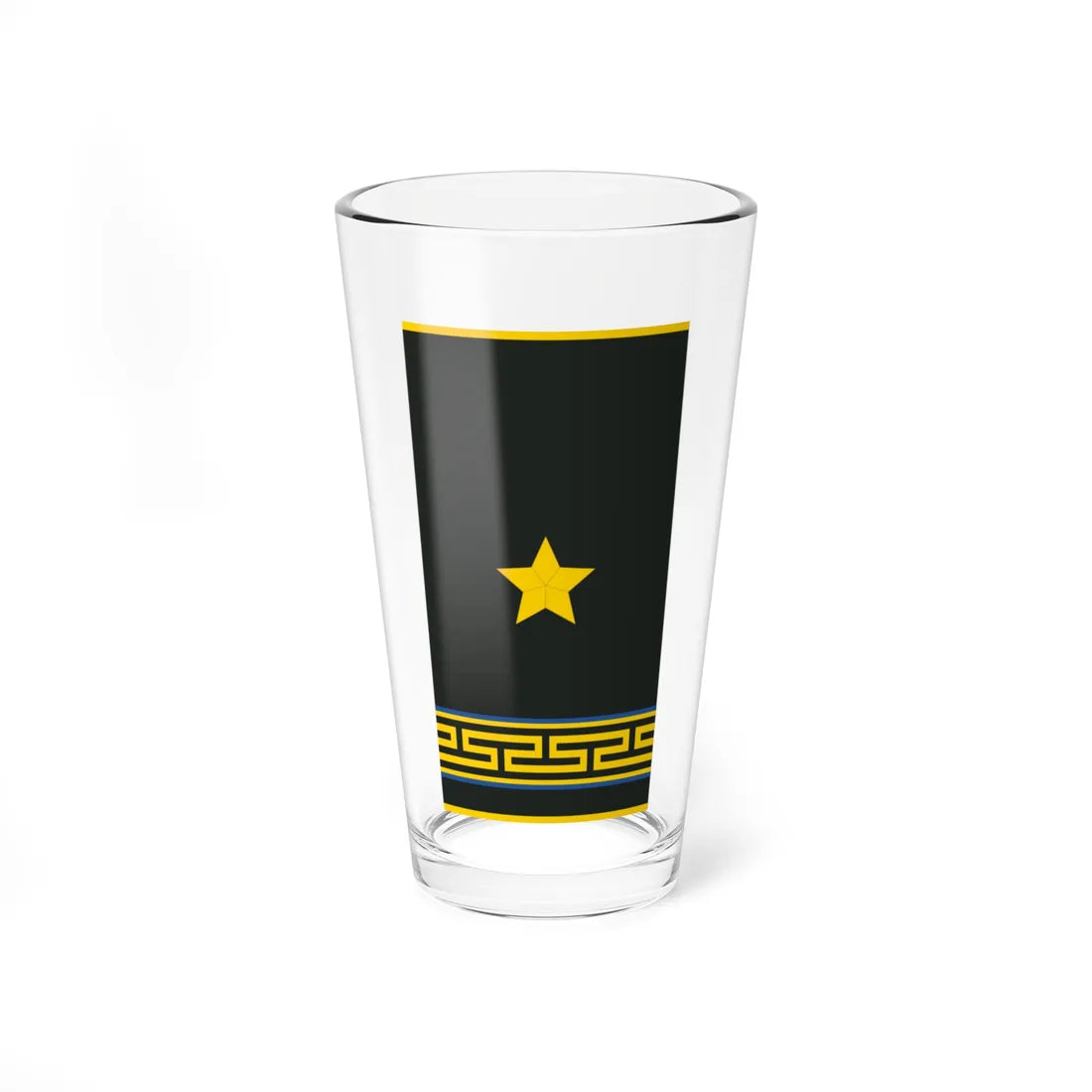 Mongolian Air force MAJ shirt (Mongolia) (Military Rank) Pint Glass 16oz 16oz - Go Mug Yourself