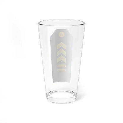 Mongolian Air force SGM service (Mongolia) (Military Rank) Pint Glass 16oz - Go Mug Yourself