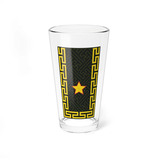 Mongolian Army BRG shirt (Mongolia) (Military Rank) Pint Glass 16oz 16oz - Go Mug Yourself