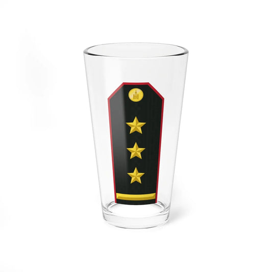 Mongolian Army COL service (Mongolia) (Military Rank) Pint Glass 16oz 16oz - Go Mug Yourself