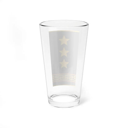 Mongolian Army COL shirt (Mongolia) (Military Rank) Pint Glass 16oz - Go Mug Yourself
