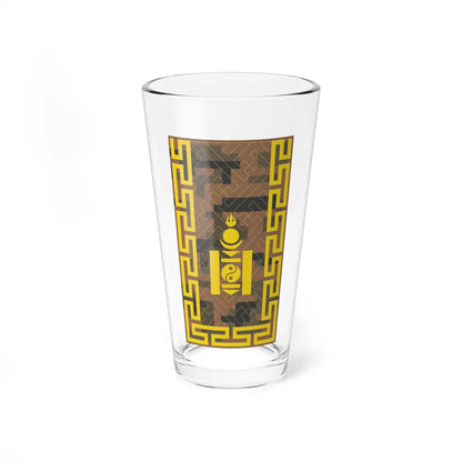 Mongolian Army Commander in chief field (Mongolia) (Military Rank) Pint Glass 16oz 16oz - Go Mug Yourself