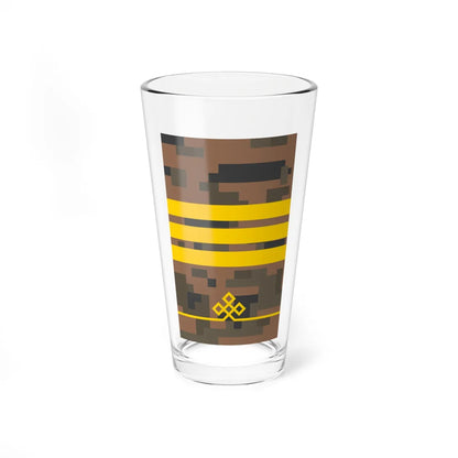 Mongolian Army CPLv field (Mongolia) (Military Rank) Pint Glass 16oz 16oz - Go Mug Yourself