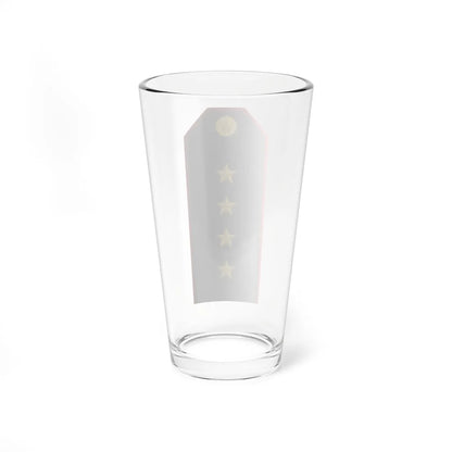 Mongolian Army CPT service (Mongolia) (Military Rank) Pint Glass 16oz - Go Mug Yourself