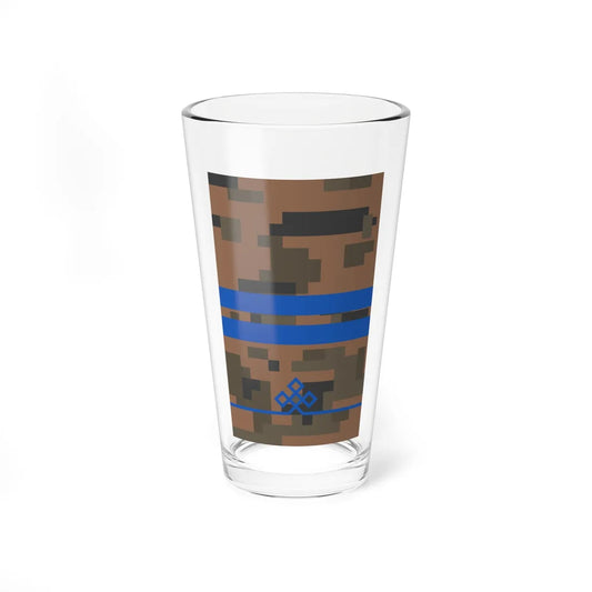 Mongolian Army JCP field (Mongolia) (Military Rank) Pint Glass 16oz 16oz - Go Mug Yourself