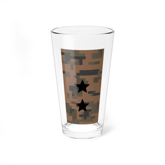 Mongolian Army LTC field (Mongolia) (Military Rank) Pint Glass 16oz 16oz - Go Mug Yourself