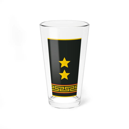 Mongolian Army LTC shirt (Mongolia) (Military Rank) Pint Glass 16oz 16oz - Go Mug Yourself