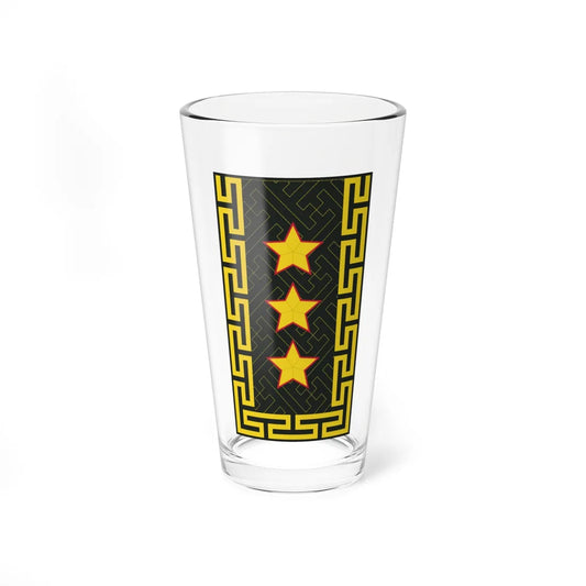 Mongolian Army LTG shirt (Mongolia) (Military Rank) Pint Glass 16oz 16oz - Go Mug Yourself