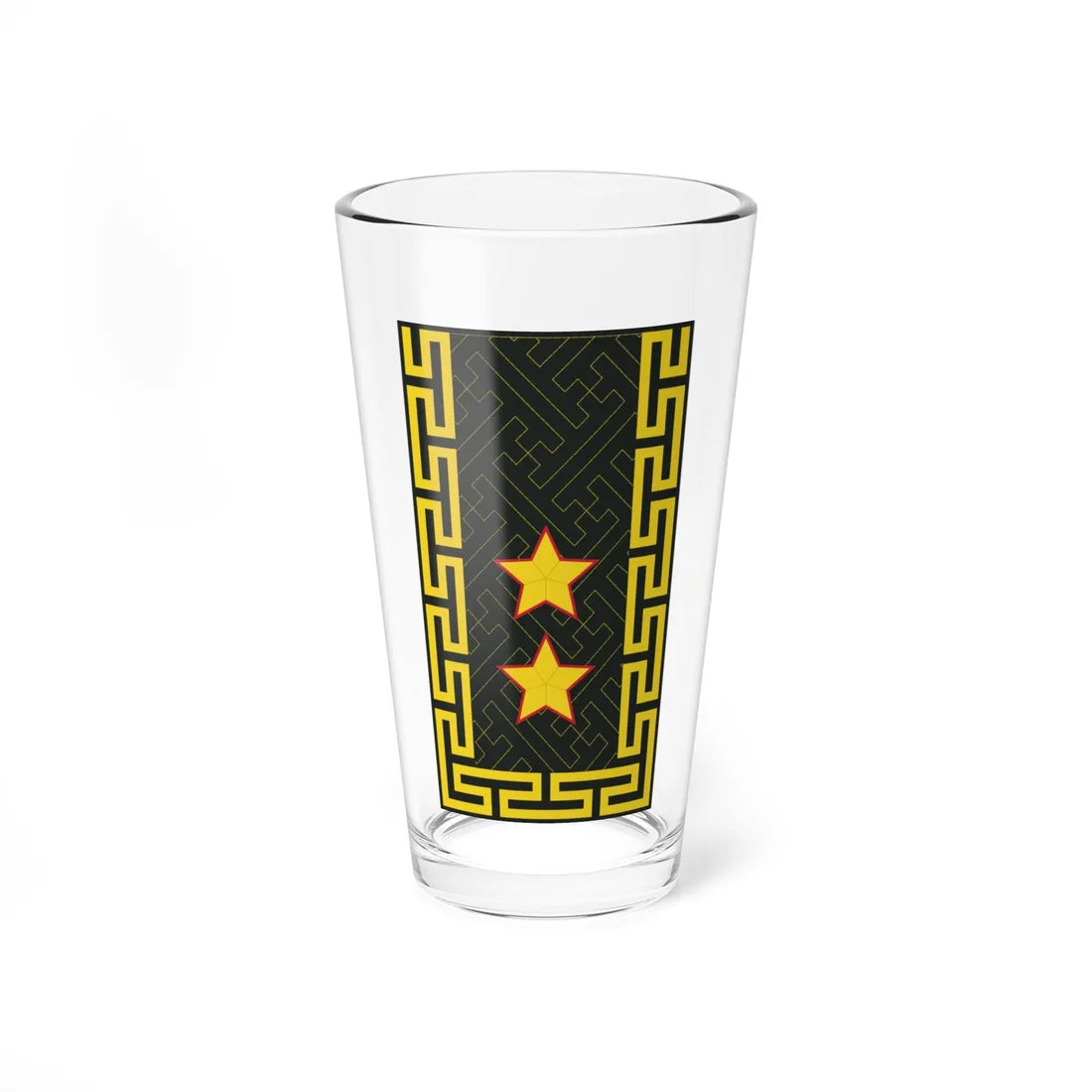 Mongolian Army MJG shirt (Mongolia) (Military Rank) Pint Glass 16oz 16oz - Go Mug Yourself