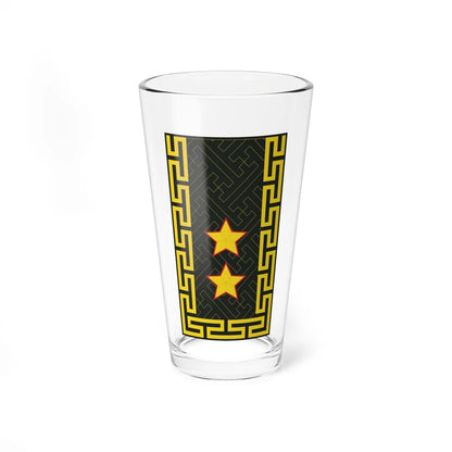Mongolian Army MJG shirt (Mongolia) (Military Rank) Pint Glass 16oz 16oz - Go Mug Yourself