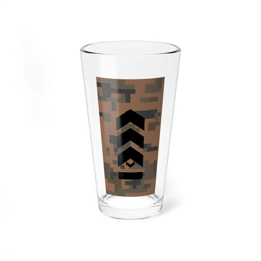 Mongolian Army MSG field (Mongolia) (Military Rank) Pint Glass 16oz 16oz - Go Mug Yourself