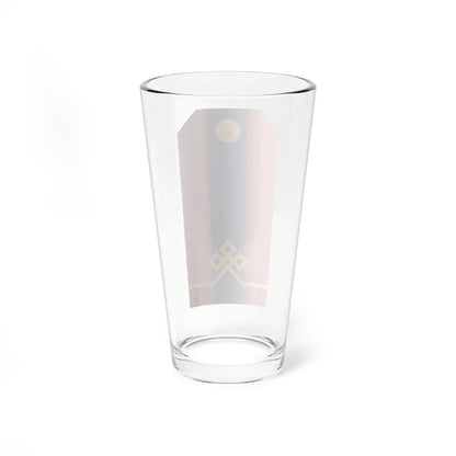 Mongolian Army Private parade 1990 1998 (Mongolia) (Military Rank) Pint Glass 16oz - Go Mug Yourself