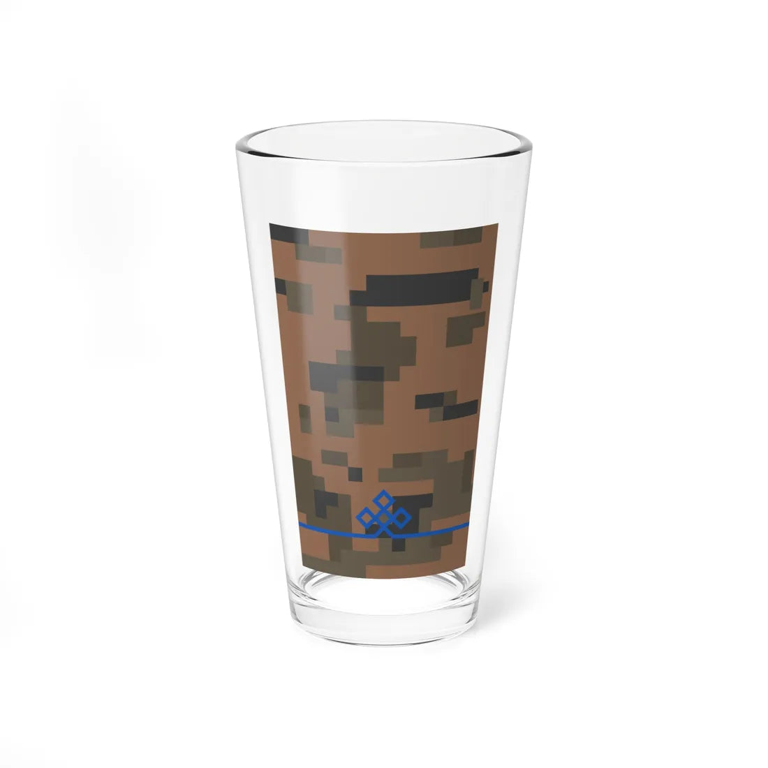 Mongolian Army PVT field (Mongolia) (Military Rank) Pint Glass 16oz 16oz - Go Mug Yourself