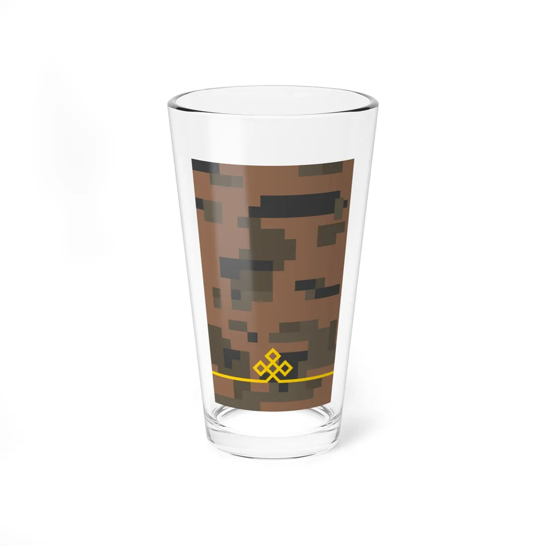Mongolian Army PVTv field (Mongolia) (Military Rank) Pint Glass 16oz 16oz - Go Mug Yourself