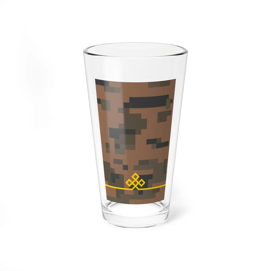 Mongolian Army PVTv field (Mongolia) (Military Rank) Pint Glass 16oz 16oz - Go Mug Yourself