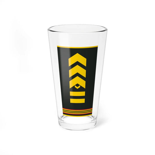 Mongolian Army SGM shirt (Mongolia) (Military Rank) Pint Glass 16oz 16oz - Go Mug Yourself