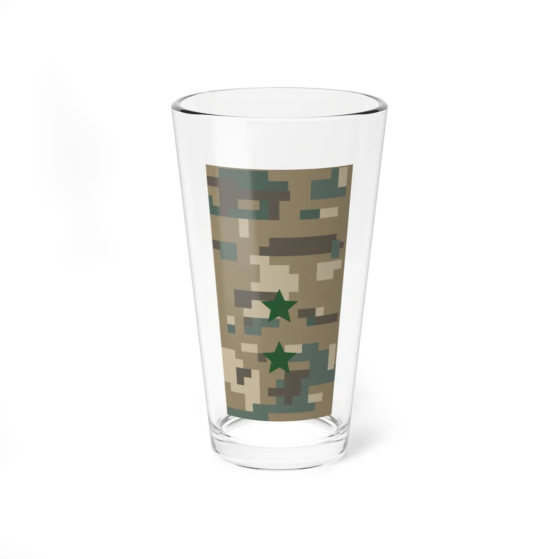 Mongolian Border troops 2LT field (Mongolia) (Military Rank) Pint Glass 16oz 16oz - Go Mug Yourself
