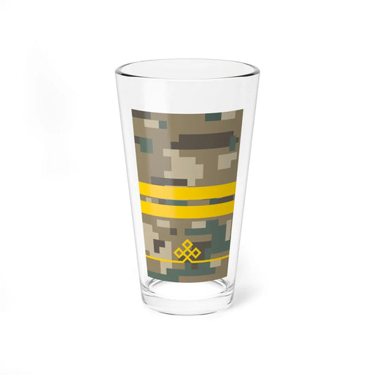 Mongolian Border troops JCPv field (Mongolia) (Military Rank) Pint Glass 16oz 16oz - Go Mug Yourself