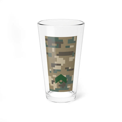 Mongolian Border troops JSG field (Mongolia) (Military Rank) Pint Glass 16oz 16oz - Go Mug Yourself