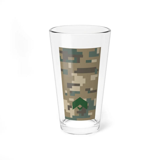 Mongolian Border troops JSG field (Mongolia) (Military Rank) Pint Glass 16oz 16oz - Go Mug Yourself