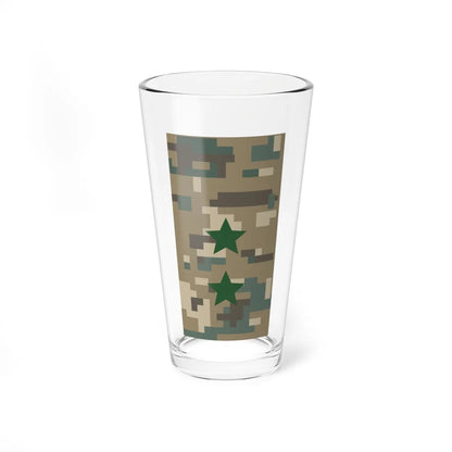 Mongolian Border troops LTC field (Mongolia) (Military Rank) Pint Glass 16oz 16oz - Go Mug Yourself