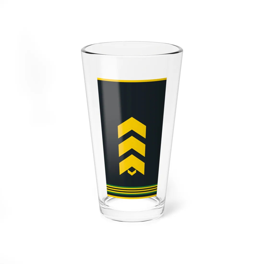 Mongolian Border troops SSG shirt (Mongolia) (Military Rank) Pint Glass 16oz 16oz - Go Mug Yourself