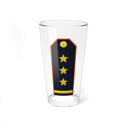 Mongolian Civil defense COL service (Mongolia) (Military Rank) Pint Glass 16oz 16oz - Go Mug Yourself