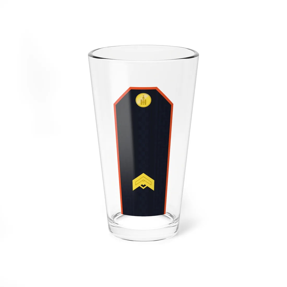 Mongolian Civil defense JSG service (Mongolia) (Military Rank) Pint Glass 16oz 16oz - Go Mug Yourself