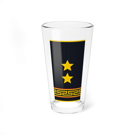 Mongolian Civil defense LTC shirt (Mongolia) (Military Rank) Pint Glass 16oz 16oz - Go Mug Yourself