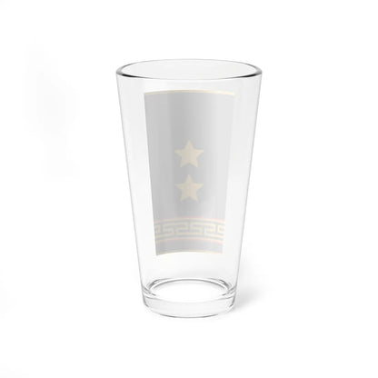 Mongolian Civil defense LTC shirt (Mongolia) (Military Rank) Pint Glass 16oz - Go Mug Yourself