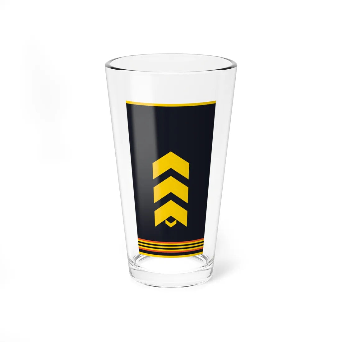 Mongolian Civil defense SSG shirt (Mongolia) (Military Rank) Pint Glass 16oz 16oz - Go Mug Yourself