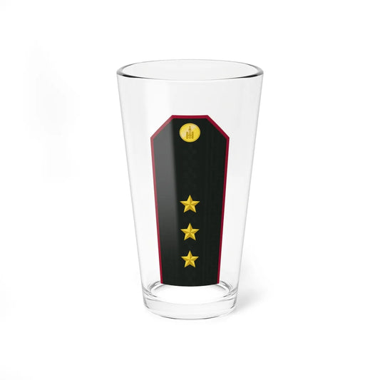 Mongolian Internal troops 1LT service (Mongolia) (Military Rank) Pint Glass 16oz 16oz - Go Mug Yourself
